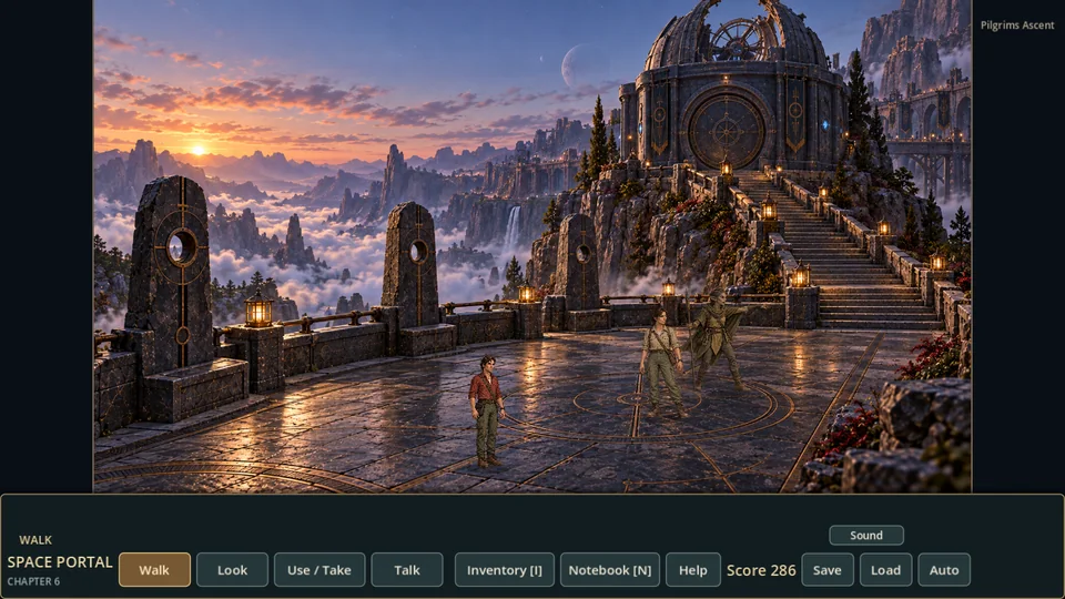 Pilgrim's Ascent — gameplay capture